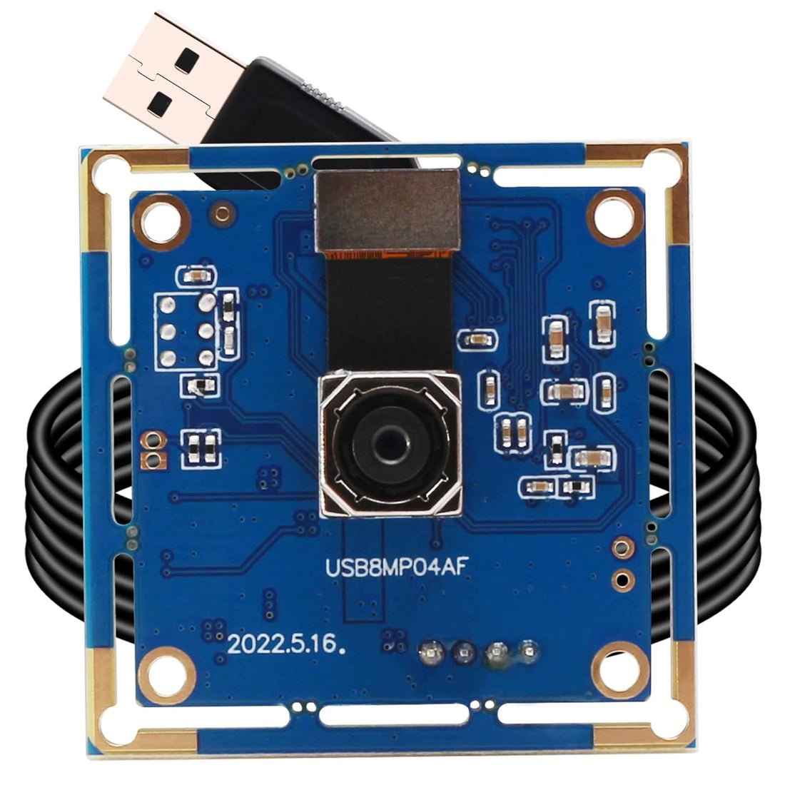 CODSOK 8MP USB Camera Module IMX179 Autofocus Plug&Play USB 2.0 Camera Module with 72 Degree M7 Lens for 3D Printer Android Linux Windows MAC OS