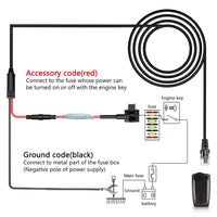 Radar Detector Hardwire Kit,Direct Wire Wiring kit for Escort Valentine One Uniden Beltronics Cobra Radar Detector Quick Connection Plug and Play Power Cord Cable