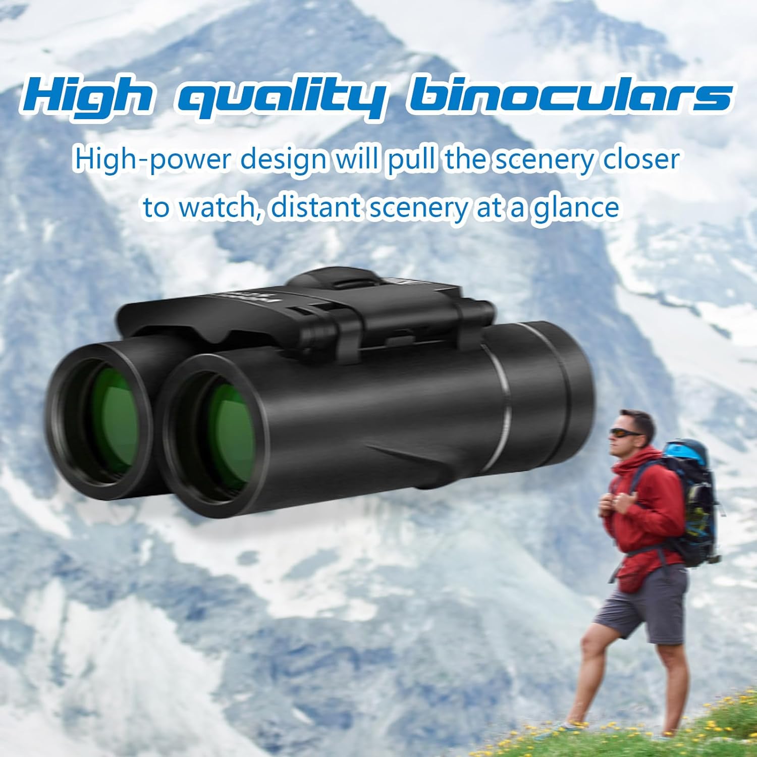 200X25 Mini Lightweight Binoculars Small Binoculars,Binoculars Compact,Portable Binoculars Adults Binoculars, for Kids and Adults,Opera Concert,Hiking,Cruise,Football Game,Watching,Stargazing