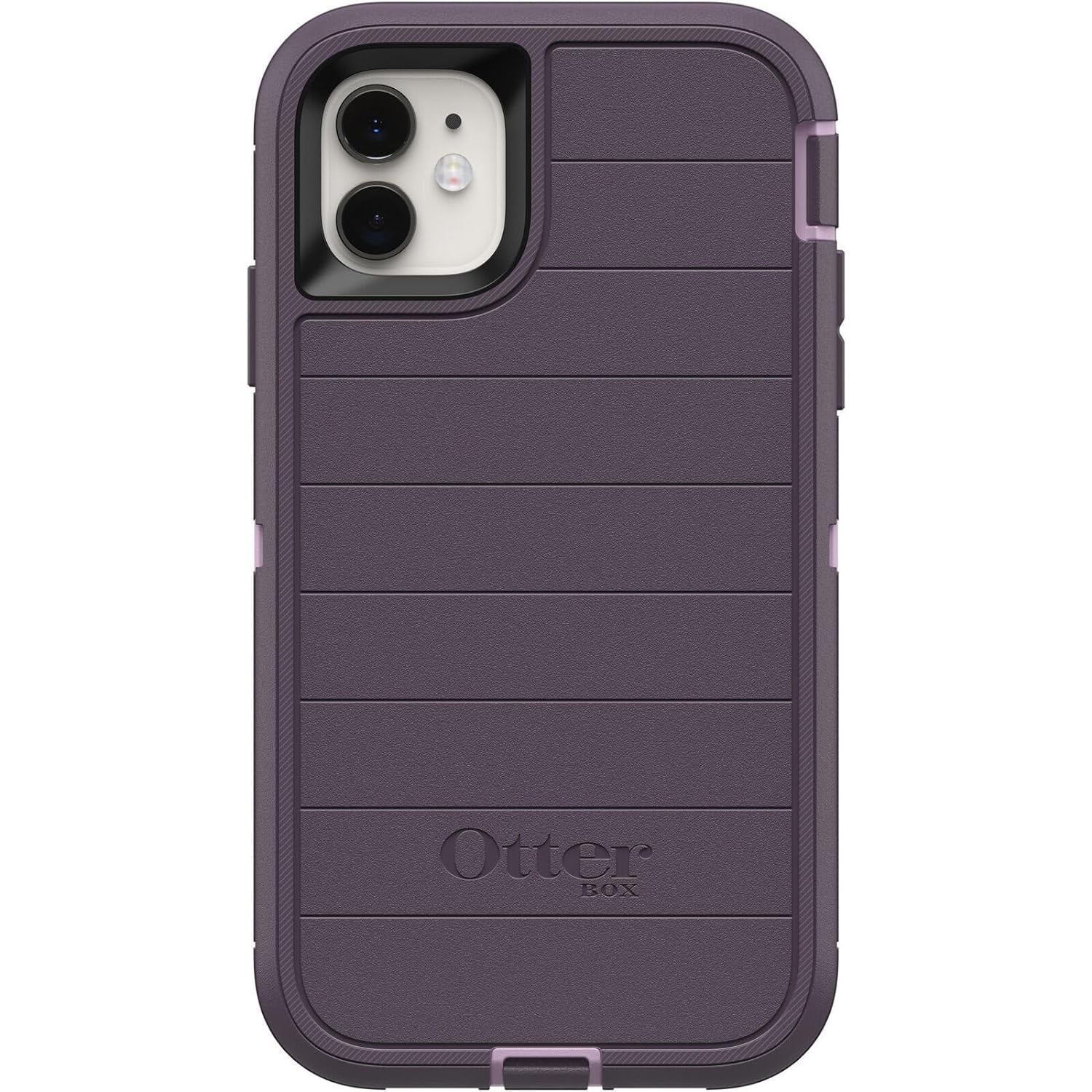 OtterBox Defender Series iPhone 11 Case - Non-Retail Packaging - Purple Nebula, Apple Phonecase, Raised Screen Bumper, Rotating Belt-Clip Holster/Kickstand, Port Covers
