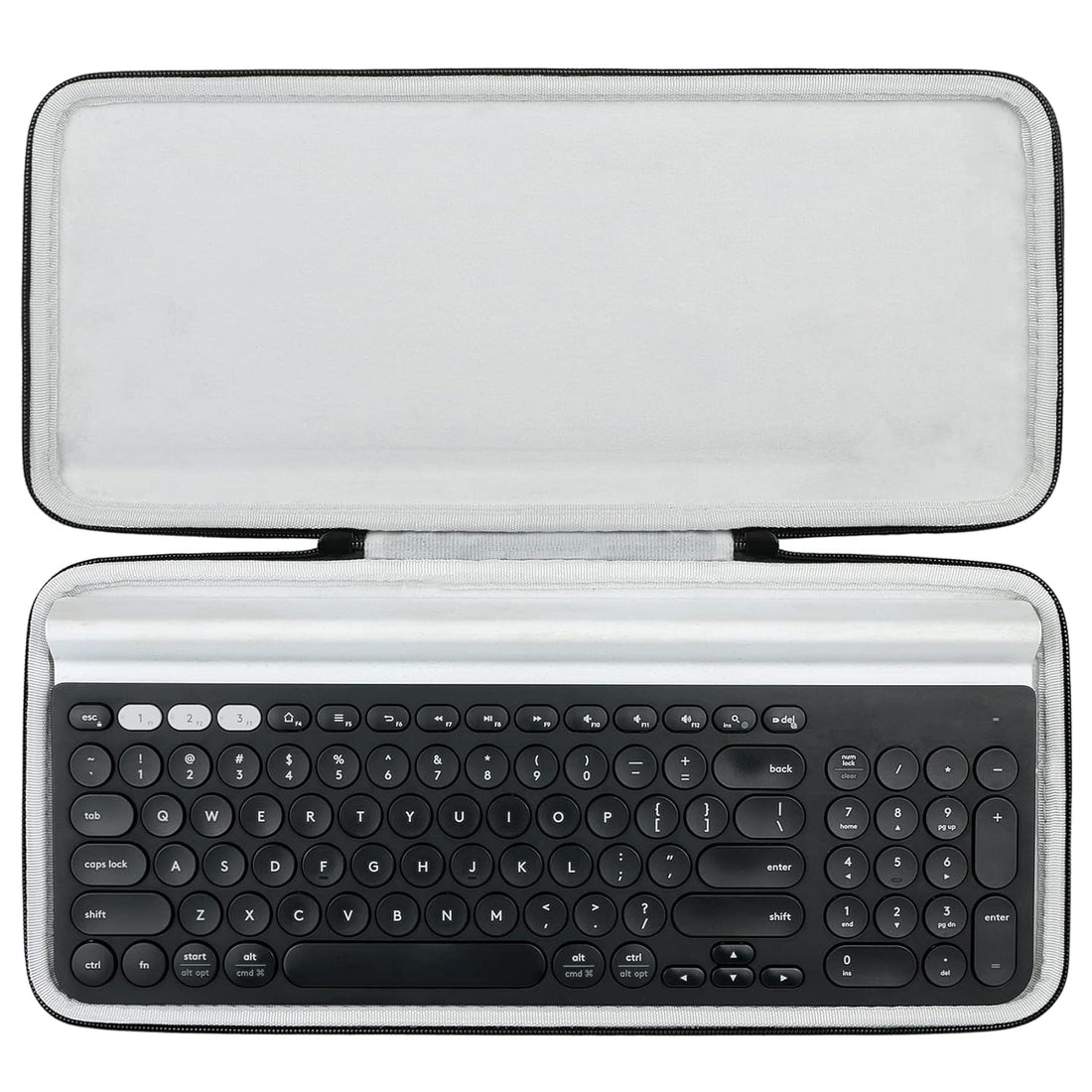 Khanka Hard Travel Case Replacement for Logitech K780 Multi-Device Wireless Keyboard