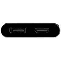 StarTech.com USB C Multiport Video Adapter - 4K 60Hz USB-C to HDMI 2.0 or DisplayPort 1.2 Monitor Adapter - USB Type-C 2-in-1 Display Converter HDMI/DP HBR2 HDR - Thunderbolt 3 Compatible (CDP2DPHD)