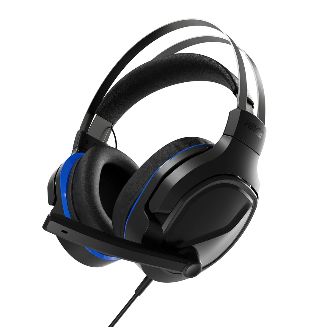 Wage Pro Universal Wired Gaming Headset - Black/Blue