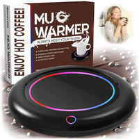 Candle Warmer, Coffee Warmer for Desk Auto Shut Off with 3 Temp Settings (149℉/131℉/113℉), Mug Warmer Compatible with Almost All Cups & Jar Candles, Cup Warmer Coffee Heater for Coffee, Milk and Tea