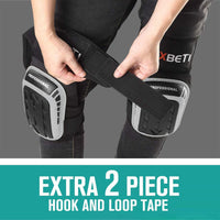 REXBETI Gray Knee Pads for Work, Construction Knee Pads for Men