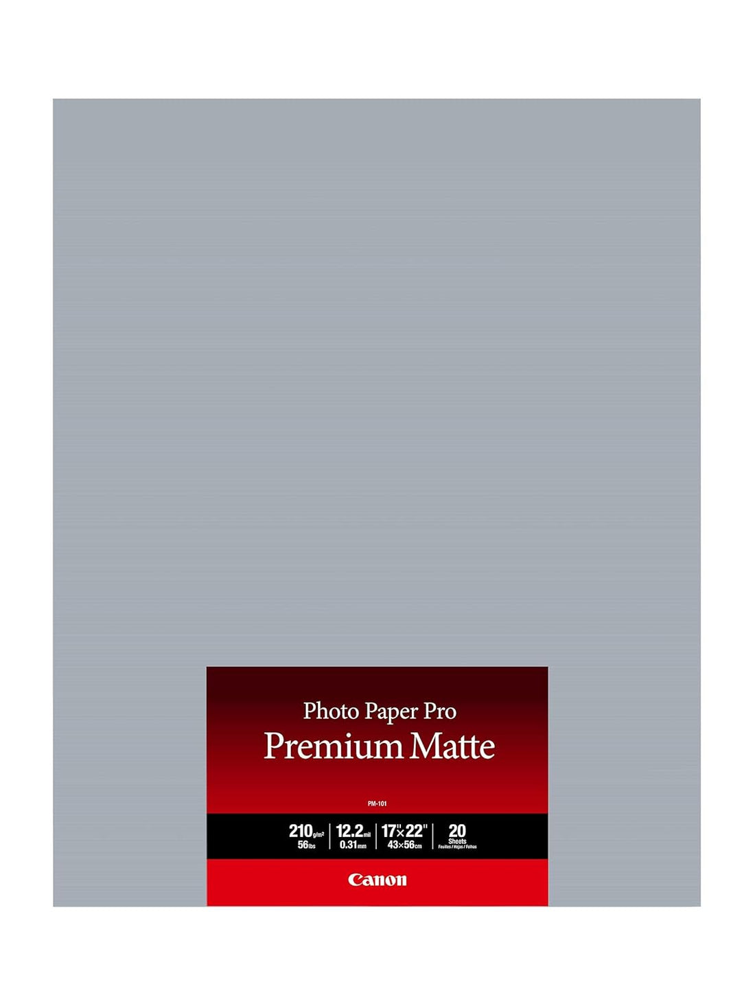 Canon Premium Matte Photo Paper, 17x22, 20 Sheets