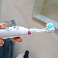 Triple Bristle Rechargeable Sonic Toothbrush - Unique & Patented Electric 3 Brush Head Design - Whiter Teeth & Brighter Smile in 1/3 The Time - Perfect Angle Bristles Properly Clean Each Tooth