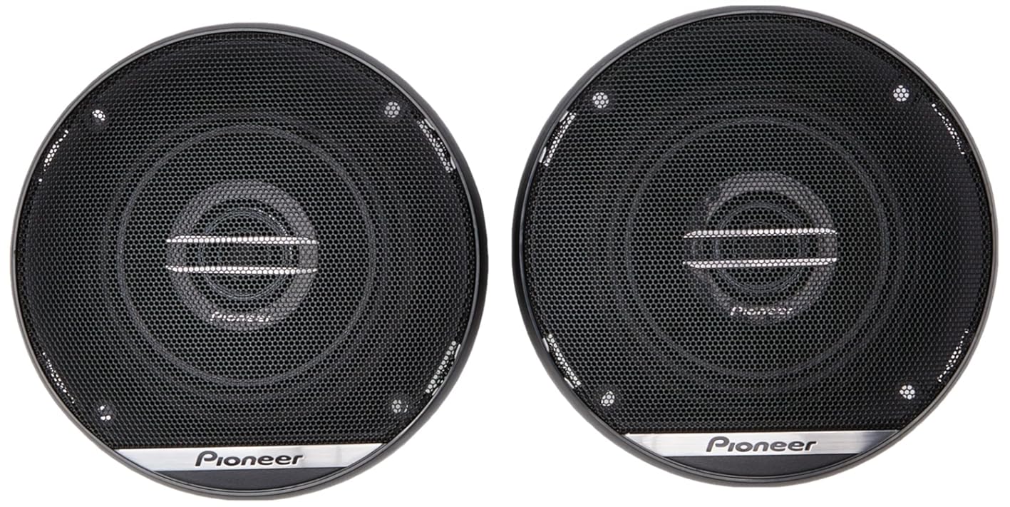 Pioneer TS-G1020F 4" Car Audio Dual Cone Coaxial Speakers 30 W wired (Black)
