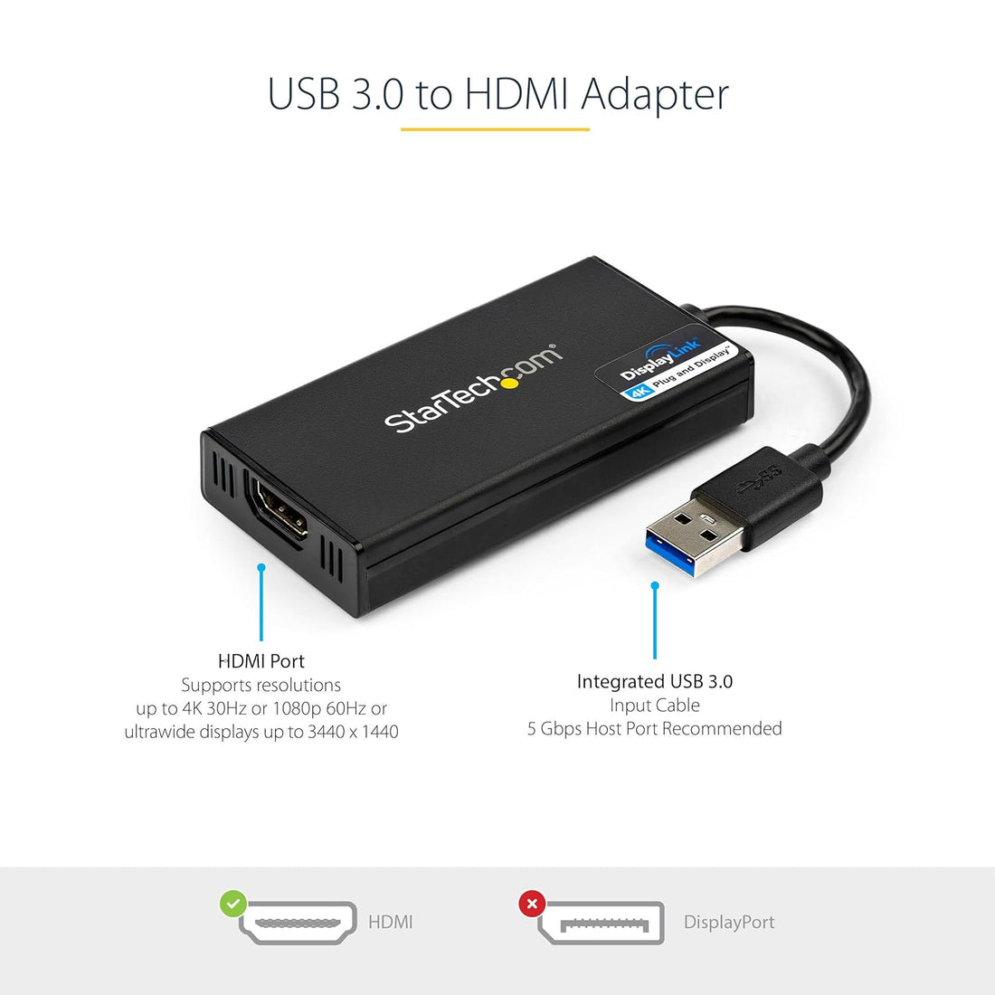 USB 3.0 to HDMI 4K Extrnl Adpt