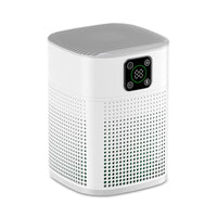 Air Purifiers for Bedroom, Honeyuan H13 HEPA Air Purifier for Home Large Room 600 sqft, Air purifiers with 360°Air Intake, 3 Fan Speeds, 3-Stage Filtration, White