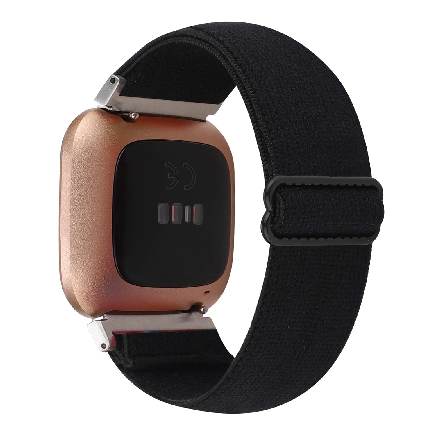 Adjustment Elastic Watch Band Compatible with Fitbit Versa/Versa 2/Versa Lite Special Edition for Women Men Nylon Stretchy Strap Wristband for Fitbit Versa Smart Watch