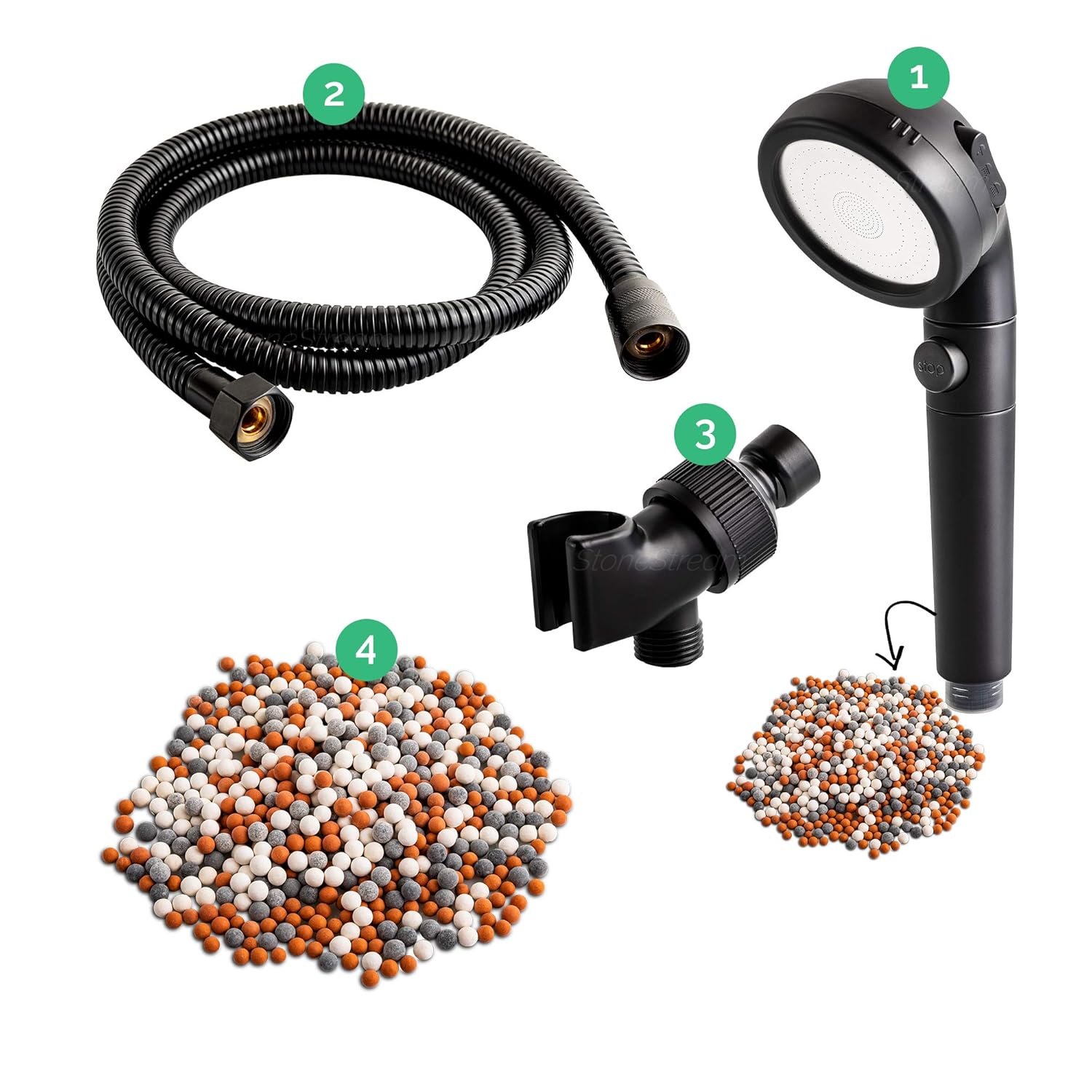 Home Improvement  Kitchen & Bath Fixtures  Bathroom Fixtures  Showers  Handheld Showers