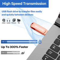 64GB Flash Drive for iPhone,3 in 1 iPhone USB Flash Drive,USB 3.0 iPhone Memory Stick for iPhone,Android Phone,PC,Mac,Tablet…