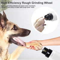 ANATUM Nail Grinder, Painless Pet Nail Clipper, Professional Electric Nail Grinder, Rechargeable Pet Nail Trimmer, Durable Pet Grinder Suitable for Paws Grooming Smoothing Dogs Cats Puppies Kittens