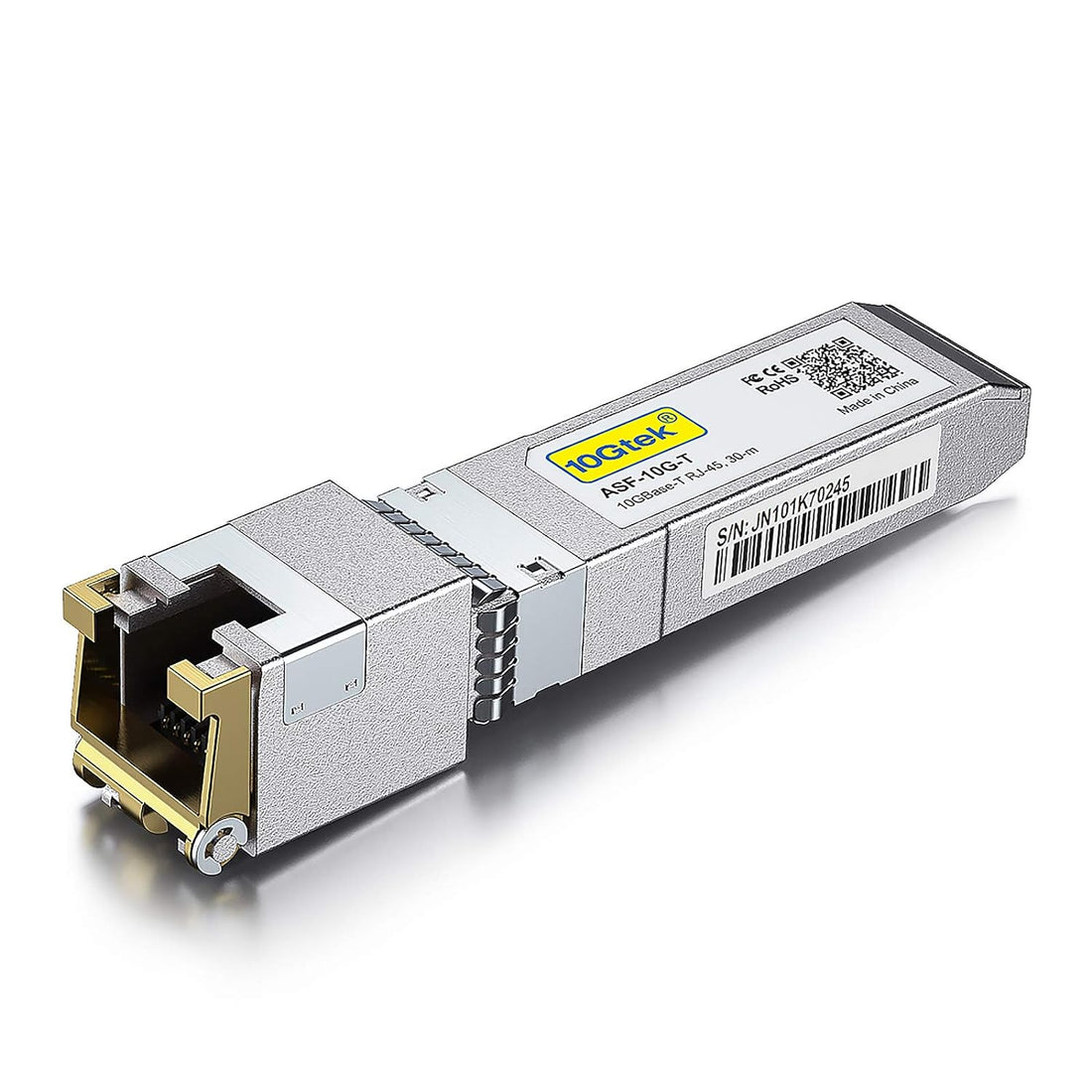 10Gtek for Intel Compatible 10GBase-T SFP+ 10 Gigabit RJ45 Copper Transceiver 30-Meter