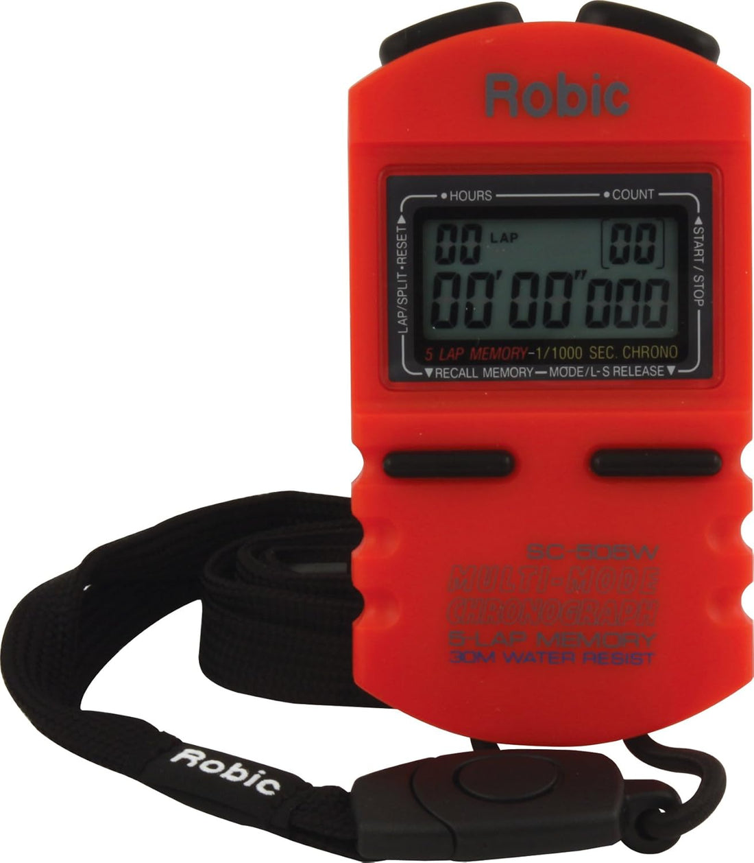 Quickcar Racing Products 51-037 Stopwatch Red