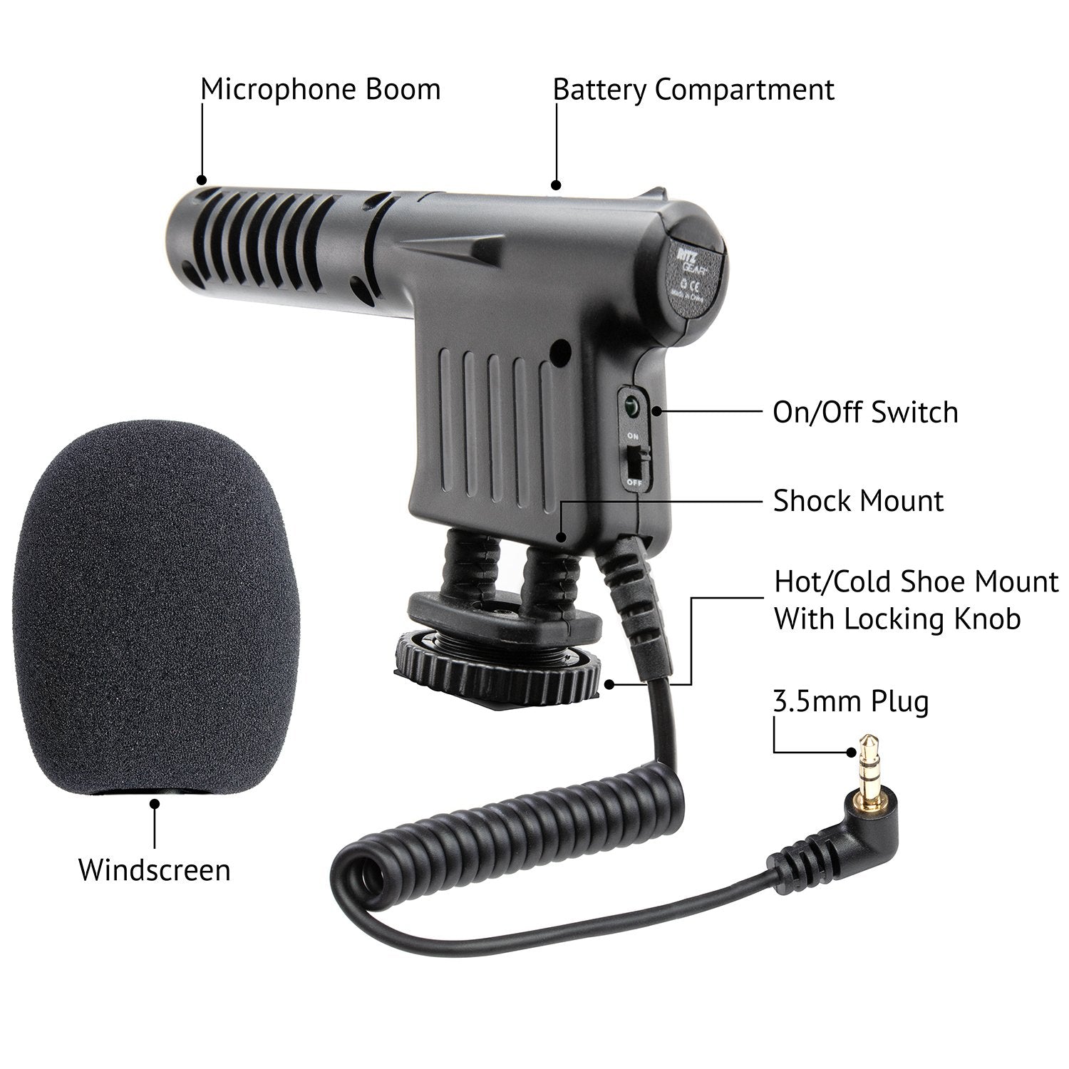 Ritz Gear Shotgun Microphone