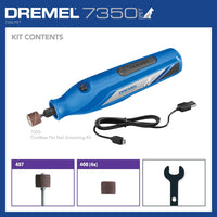 Dremel 7350-Pet 3.6v Pet Grooming Kit