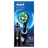 Oral-B Black Pro 1000 Power Rechargeable Electric Toothbrush For Adults Powered By Braun,Pack Of 1