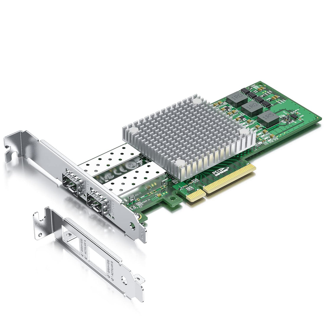 10Gtek Broadcom BCM57810S Chipset 10 Gigabit Ethernet Sever Adapter Card (NIC), Dual SFP+ Port PCIE