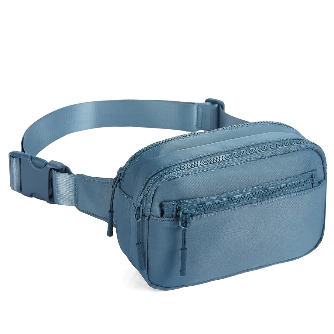 Telena Fanny Packs for Women Men Fashionable Cross Body Fanny Pack Belt Bag for Women with Adjustable Straps, 1-Aqua Blue, One Size