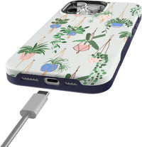 Casely iPhone 15 Pro Max Case | Hanging Around | Potted Plants Bold | Compatible with MagSafe