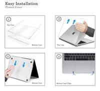 Case Compatible with MacBook Air 13.6 inch Case, RKINC 2023 2022 Release A2681 M2 Liquid Retina Display Touch ID, Plastic Hard Shell & Keyboard Cover & Screen Protector (Graphic08)