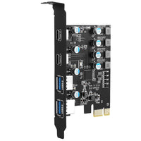 4 Ports USB 3.0 PCI Express (PCIe) Expansion Card