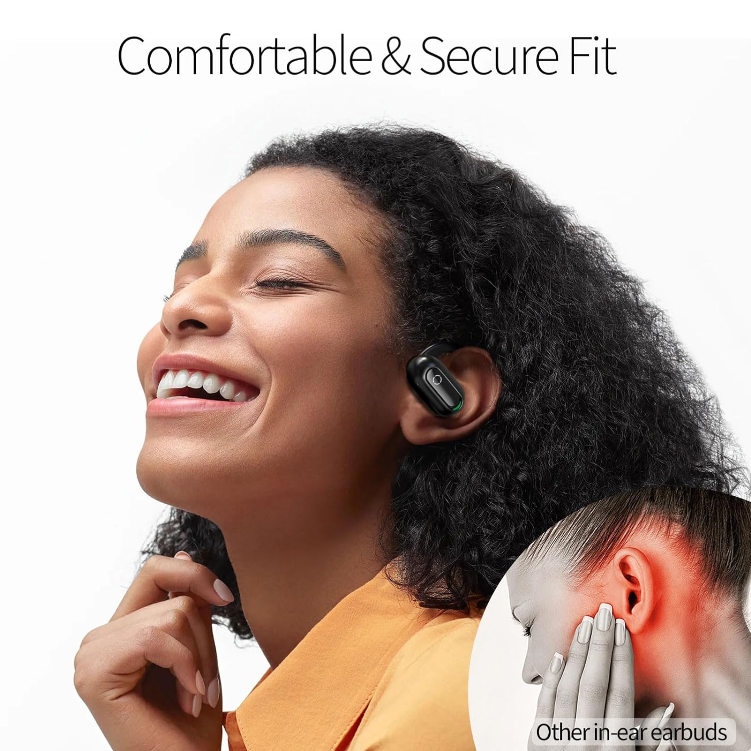 NAGFAK Open Ear Wireless Bluetooth Headphones