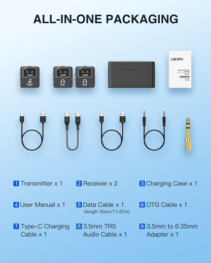 LEKATO Wireless in-Ear Monitor MS-20 Charging – Feature Highlight