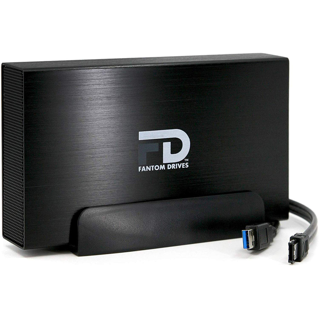 Fantom Drives 2TB DVR External Hard Drive Expander - USB 3.0 & eSATA - Supports Directv, Dish, Motorola, Arris and More - Black Aluminum