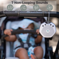 Adaptive Sound Technologies LectroFan Alpha Baby Sound Machine - White Noise Machine for Sleeping Baby - Nursery Sound Machine - 7 Soothing Sounds with Volume Control - Travel Sound Machine for Baby