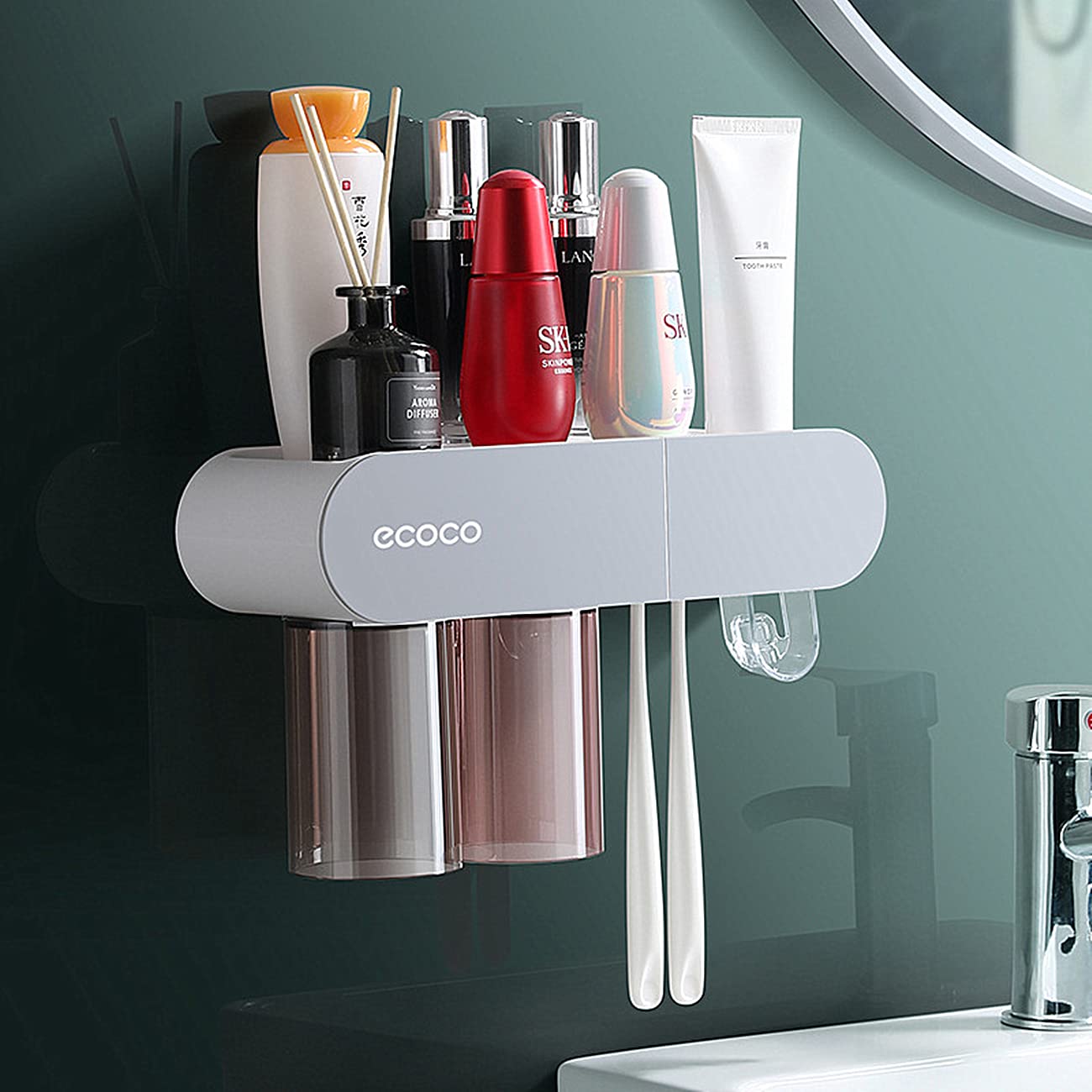 Home & Kitchen  Home Storage & Organisation  Bathroom Accessories & Organization  Toothbrush Holders