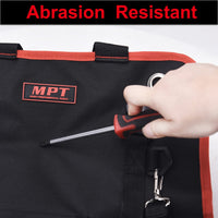 Roll Up Tool Bag, MPT Tool Organizer with 11 Toll Pouches Motorcycle Electricians Tool Bag Wrench Roll Up Pouch, Without Tools