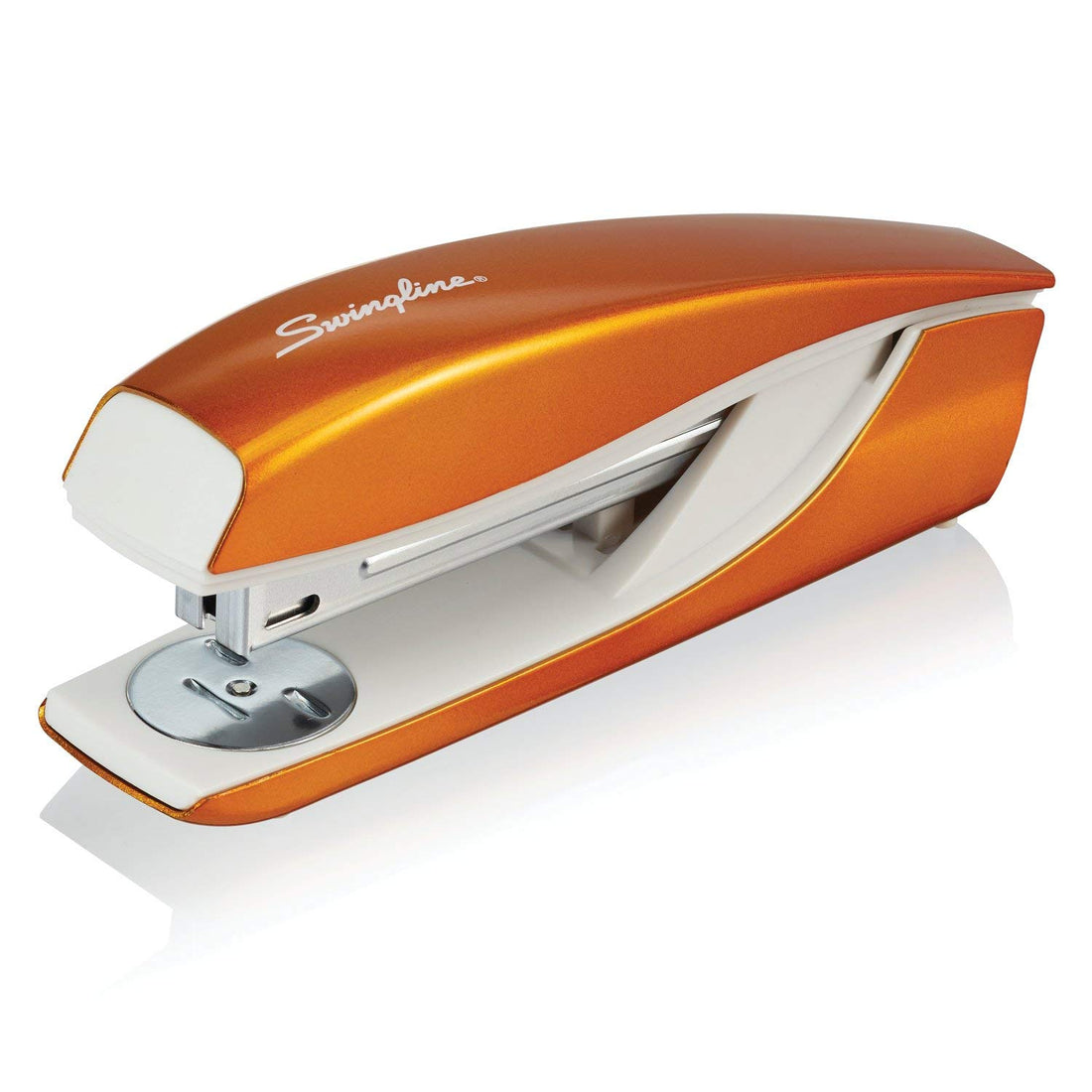 Leitz Wow Fullstrip Stapler - Orange (5504-70-44)