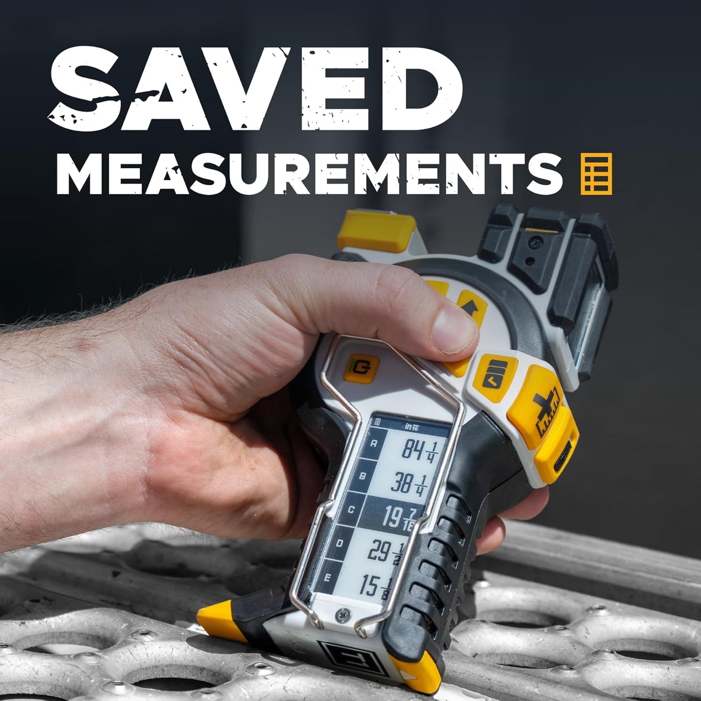 Measuring Reekon: REEKON T1 Tomahawk Digital Tape Measure – Side View