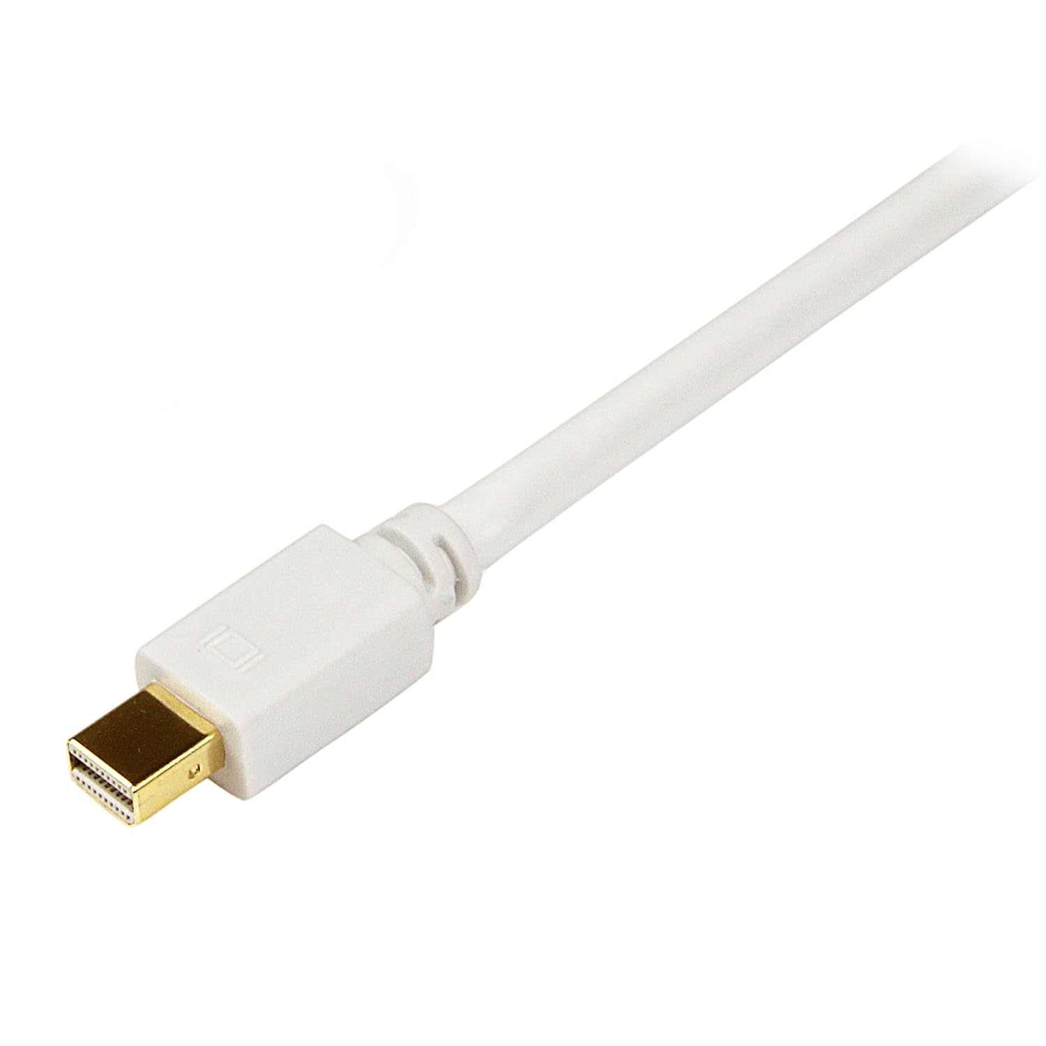 StarTech.com 6 ft Mini DisplayPort to DVI Adapter Cable - Mini DP to DVI Video Converter - MDP to DVI Cable for Mac / PC 1920x1200 - White (MDP2DVIMM6W)