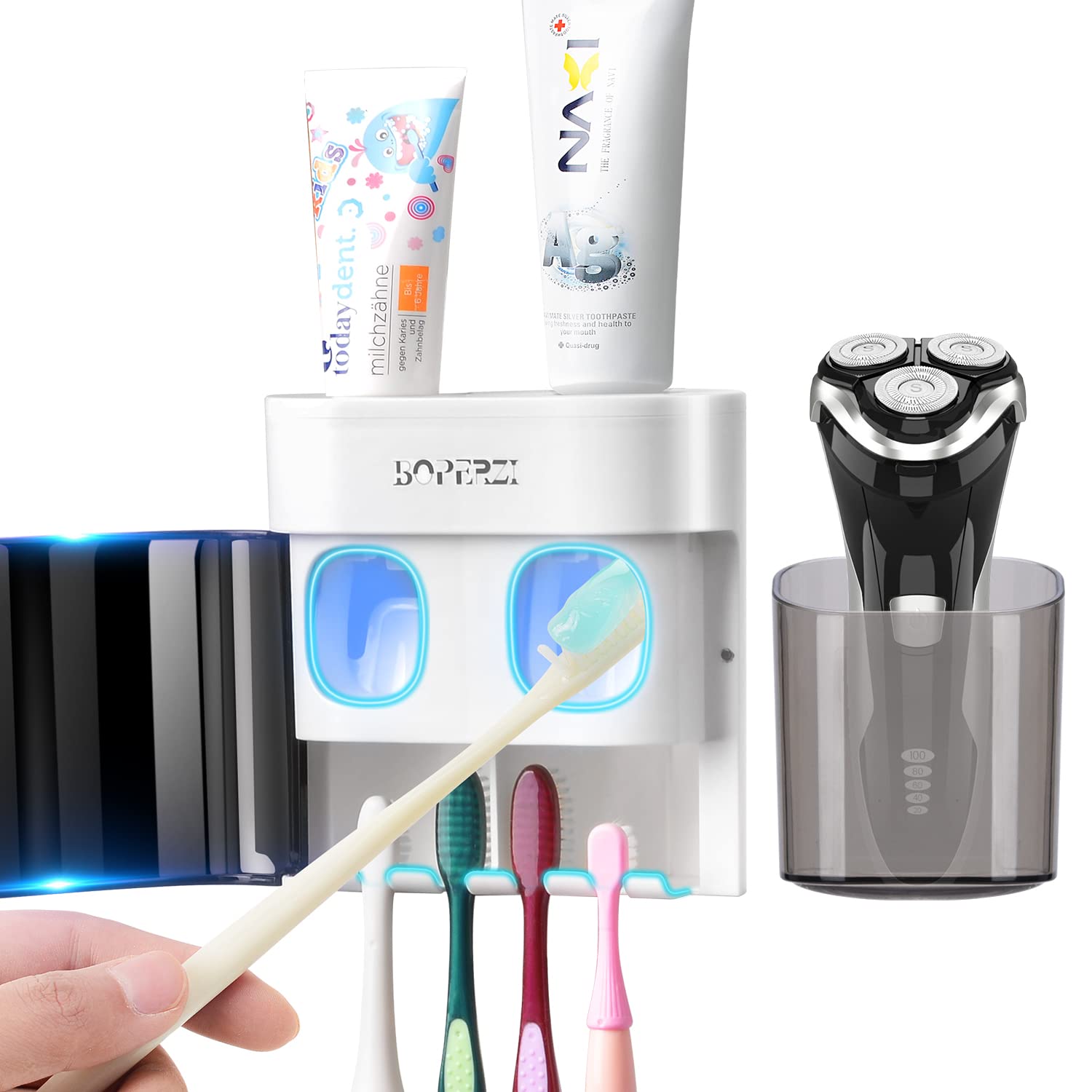 Home & Kitchen  Home Storage & Organisation  Bathroom Accessories & Organization  Toothbrush Holders