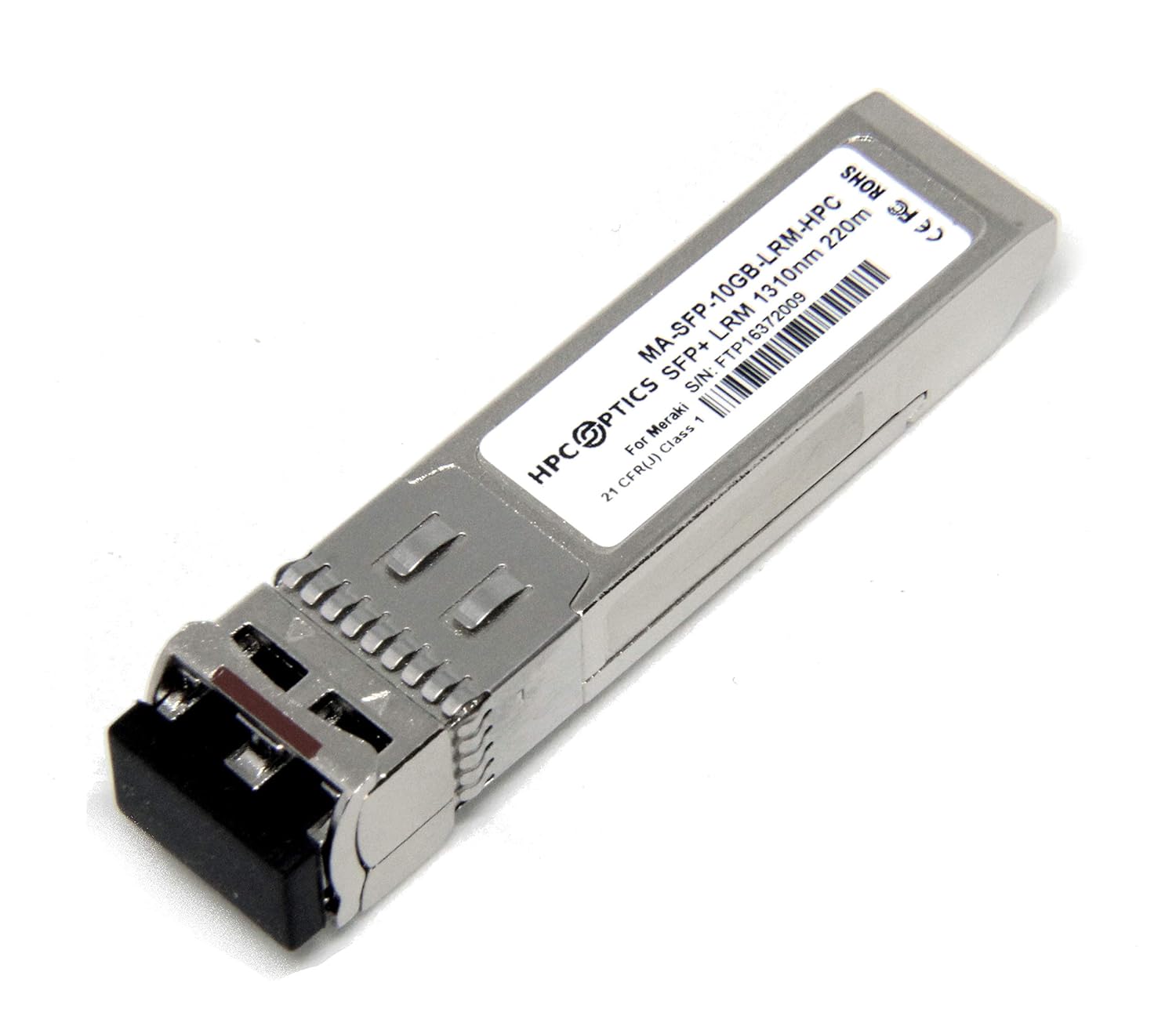 MA-SFP-10GB-LRM-HPC Meraki Compatible 10GBASE-LRM SFP+ Transceiver | 10G-LRM Multimode MMF 220m MA-SFP-10GB-LRM