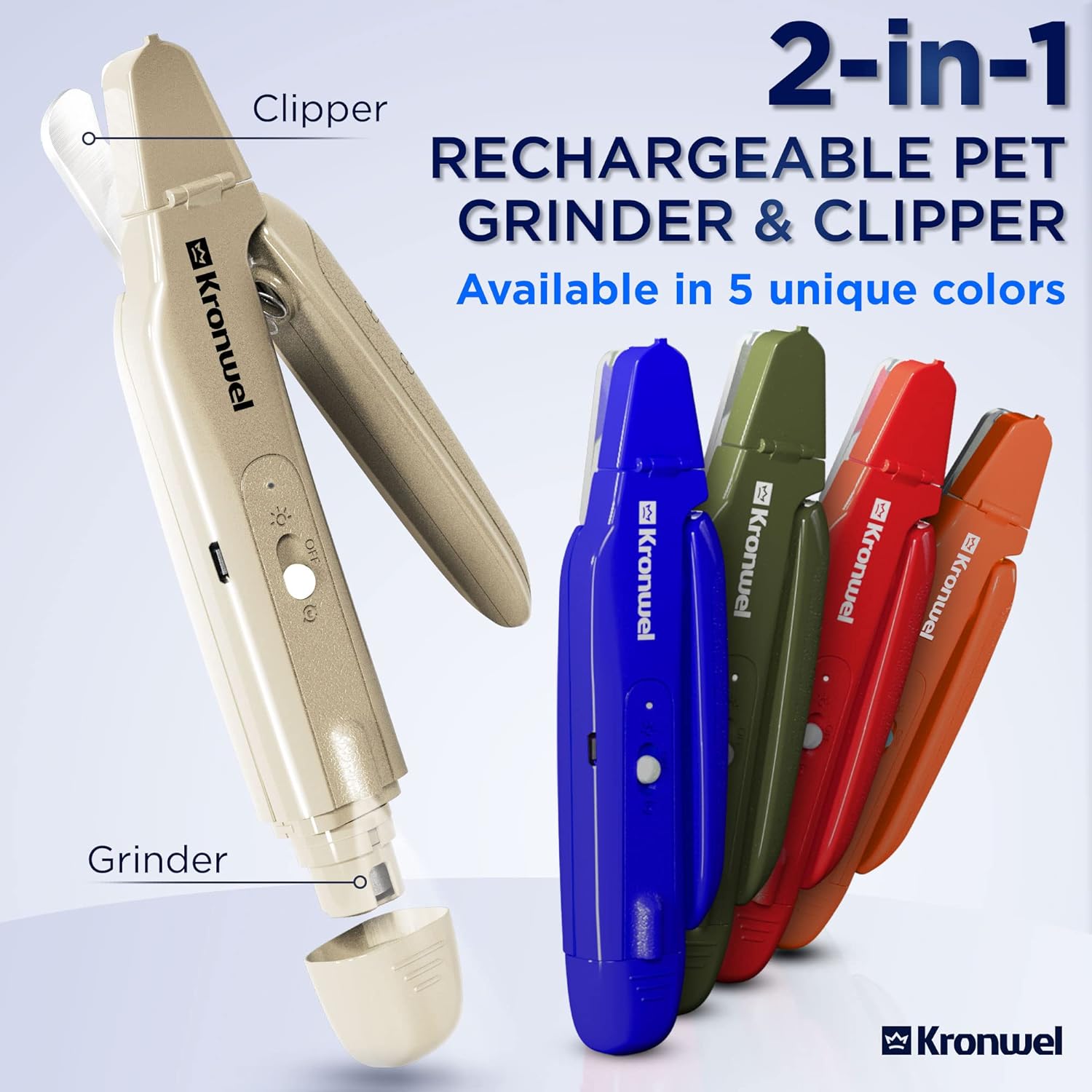 Pet Claw Care Grinder and Clipper