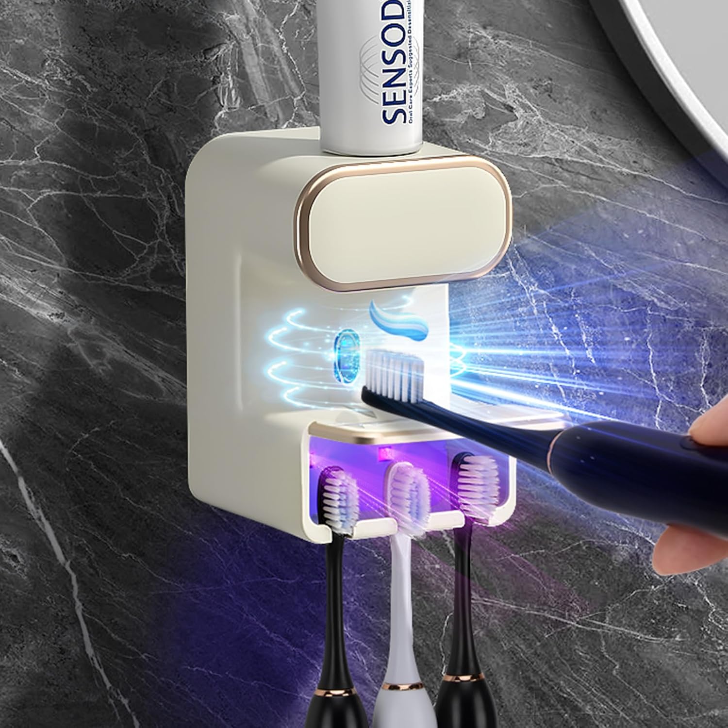 Home & Kitchen  Home Storage & Organisation  Bathroom Accessories & Organization  Toothbrush Holders