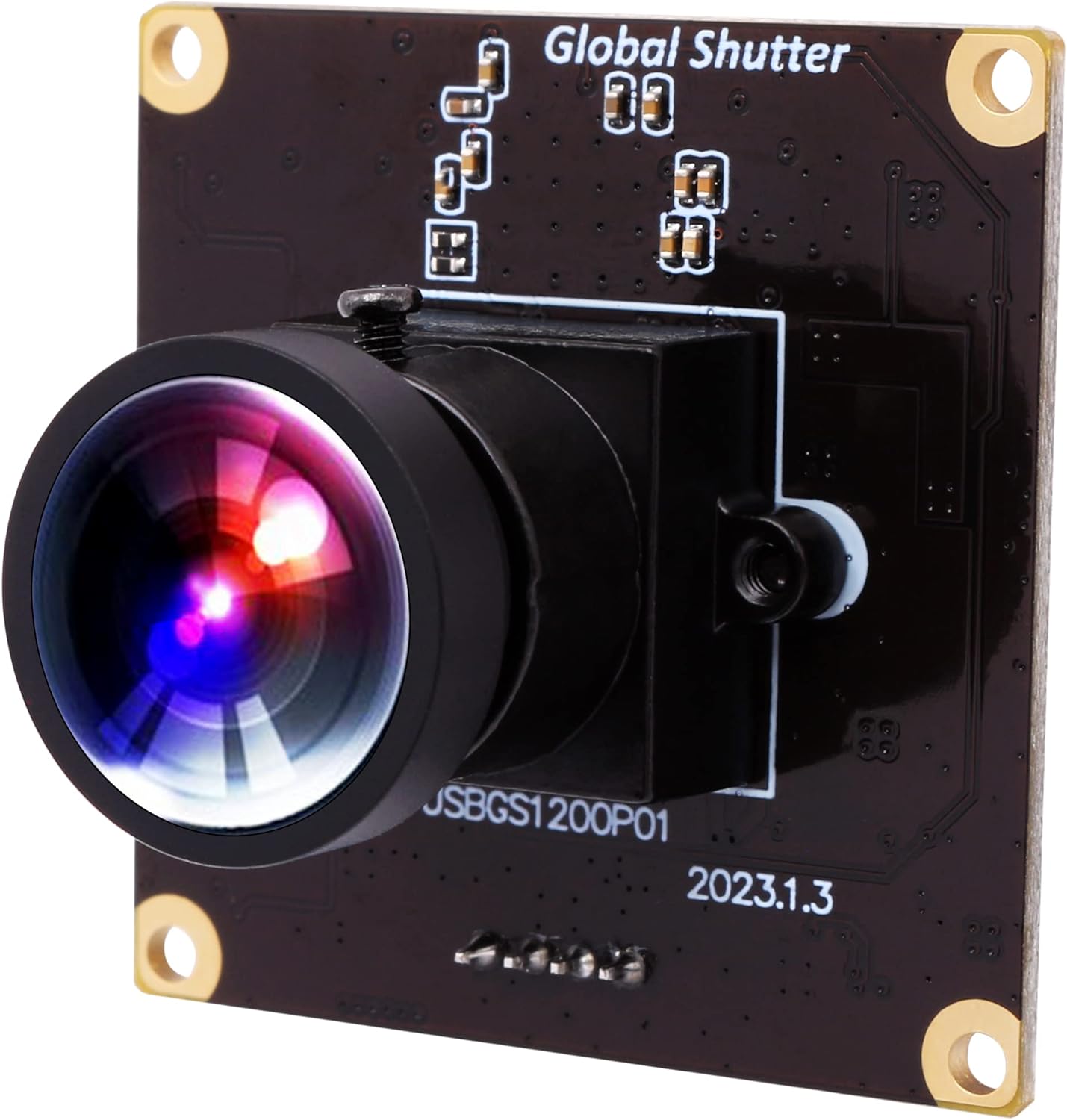 Wecamera_usb High Speed Wide Angle Global Shutter USB – Front View