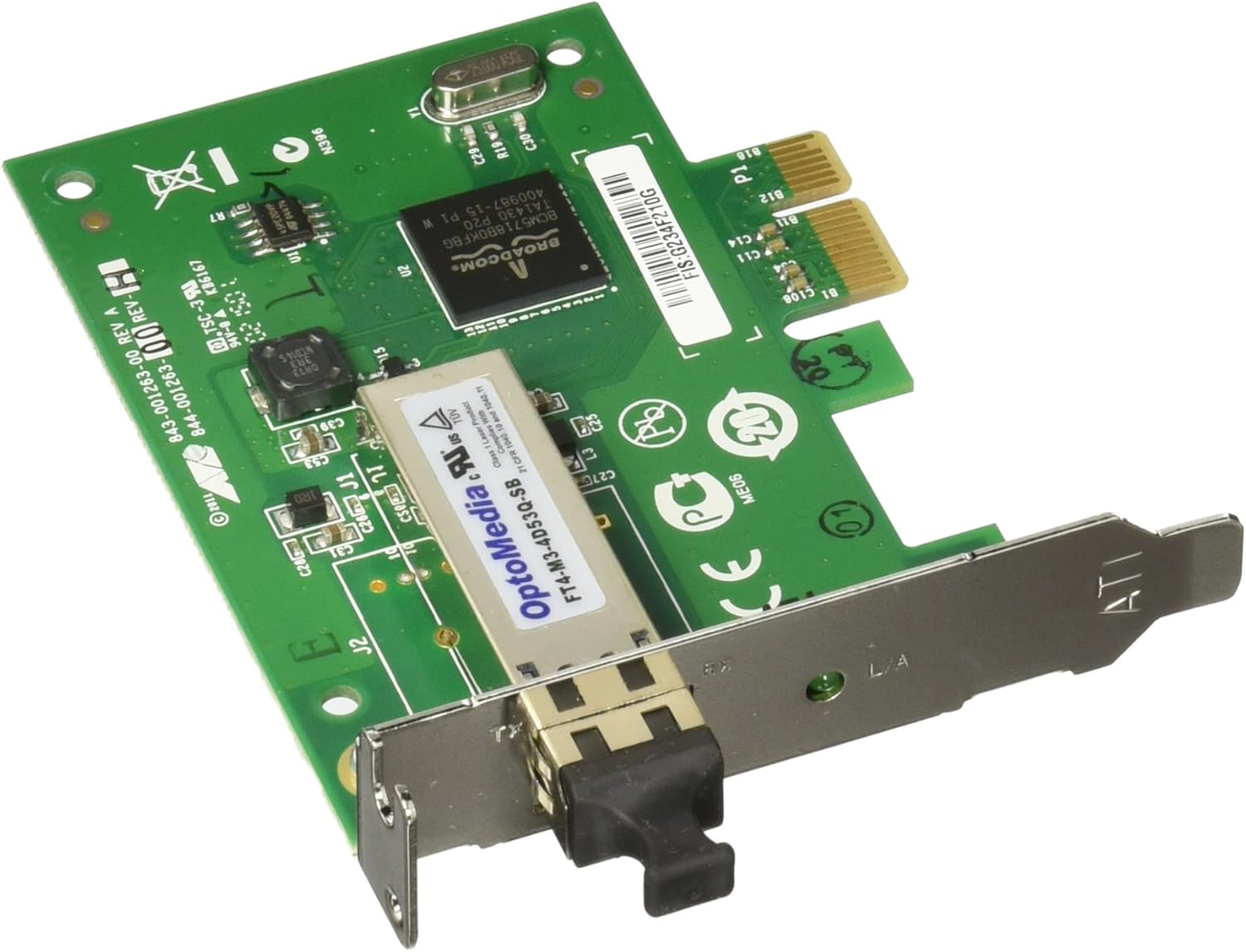 ALLIED TELESIS AT-2911SX/LC: Network Adapter – Front View