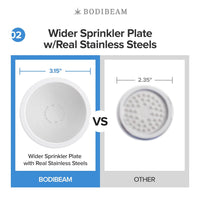 BODIBEAM Handheld Vitamin C Korean Shower Head Filter for Hard Water, Vitamin Shower Head, Shower Head with Filter, Soft Water Filter Shower Head, Easy Installation