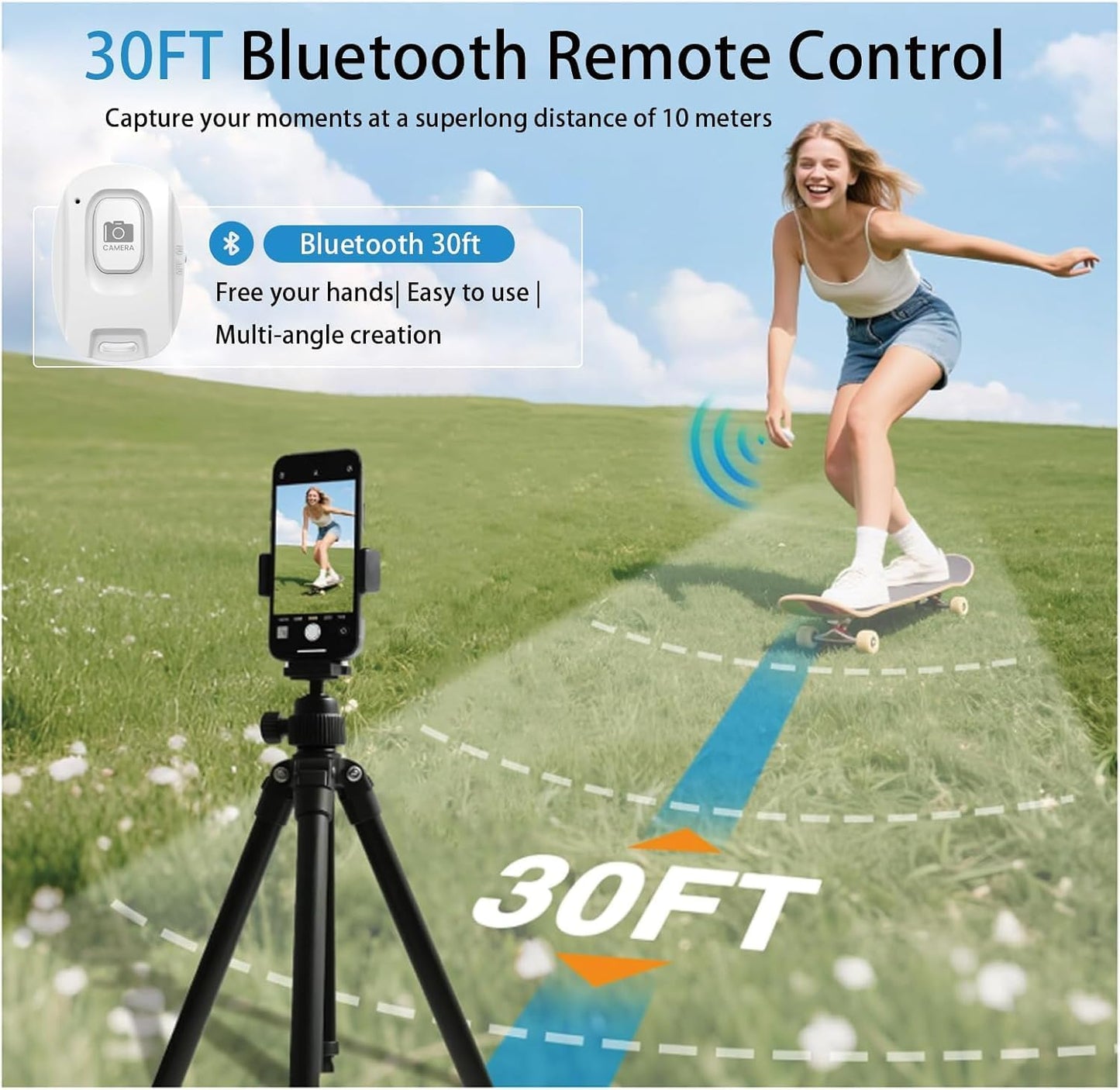 Wireless Magnetic Vlog Selfie Monitor Screen with Remote – Feature Highlight