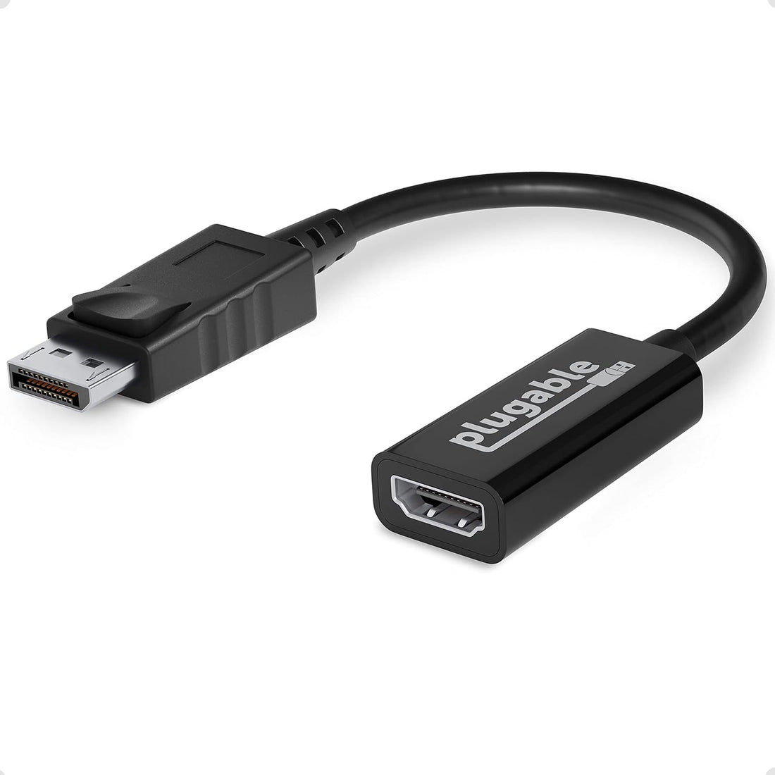 Plugable Active DisplayPort to HDMI Adapter (Supports displays up to 4K / UHD / 3840x2160@30Hz)