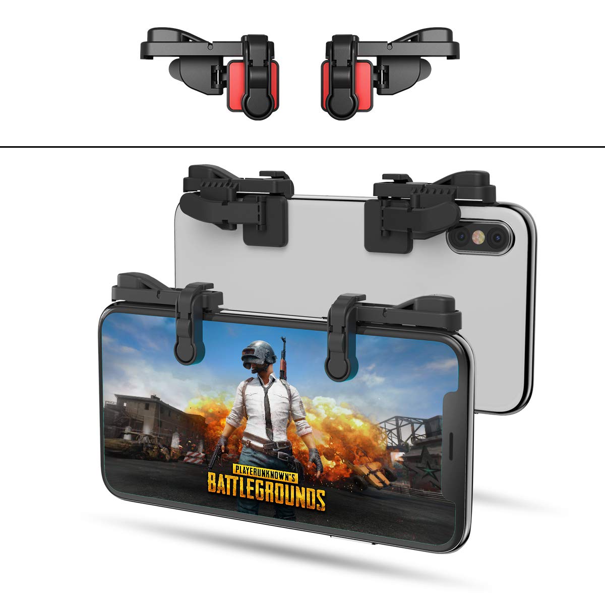 ãâ‚¬Â1 Pairãâ‚¬â€˜ IFYOO Z108 Mobile Gaming Controller Compatible with Fornite Mobile/PUBG Mobile/Knives Out/Rules of Survival - Sensitive Shoot and Aim Trigger L1R1 Compatible with Android & iPhone