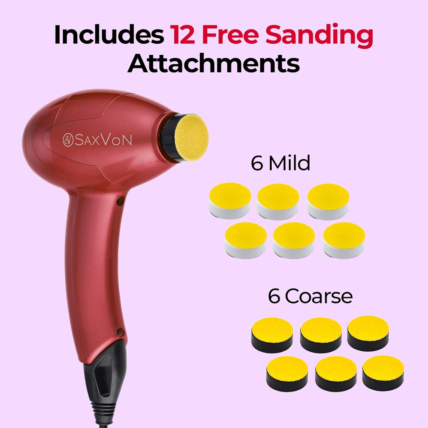 SaxVon Electric Foot Callus Machine