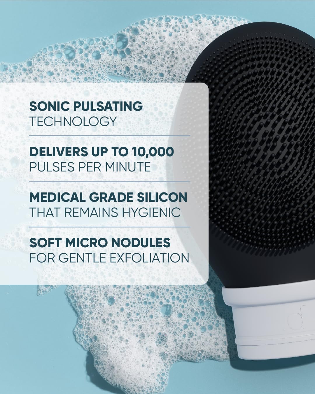 Buttah Skin by Dorion Renaud Buttah Vibe Cleansing Brush with Stand – New & Improved Technology for Deep Cleansing & Gentle Exfoliation - Sonic Pulsating Face Brush - 2-Speed Brush for Men & Women
