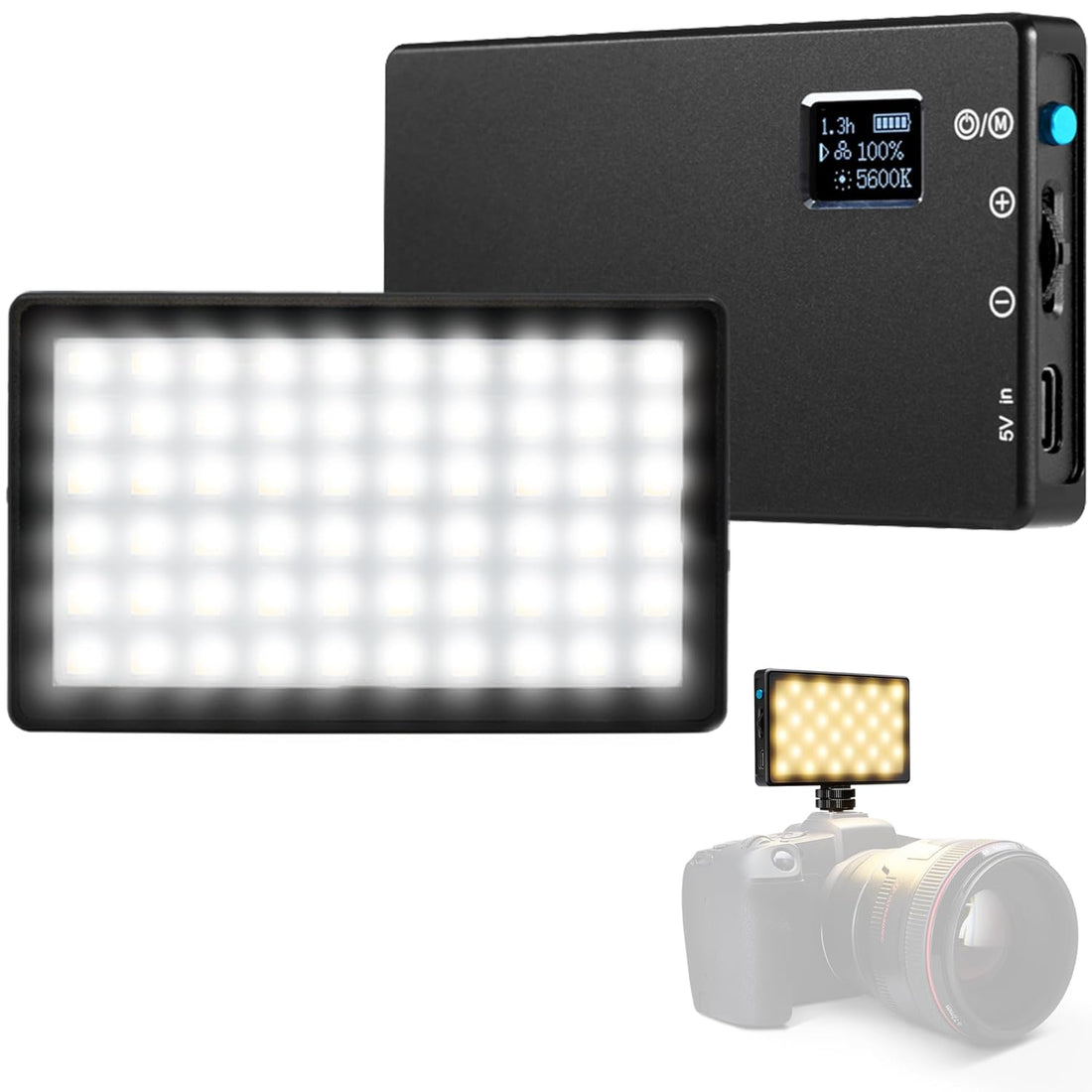 Lume Cube Panel Mini - Bicolor Continuous Video Light for on and Off Camera Video